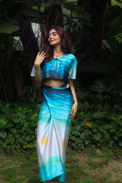 Hang Li Poh Crop Top & Wrap Skirt